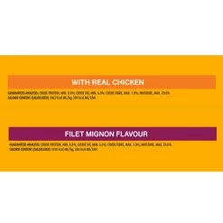 Pedigree Adult Dog Food Variety Pack - Chicken & Filet Mignon, 24 Cnt -Pet Essentials Shop 5289270 alt4