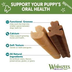 WHIMZEES Dental Puppy Treat - Natural, Grain Free -Pet Essentials Shop 5289879 alt4