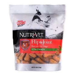 Nutri-Vet® Hip & Joint Extra Strength Biscuits For Dogs - Peanut Butter Flavour