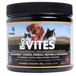 BiologicVET&trade; BioVITES&trade; Multi-Nutrient Powder For Dogs & Cats - 1 To 30 Lbs