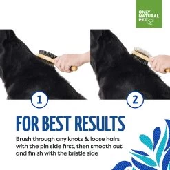 Only Natural Pet® Pin Bristle Dog Brush 11 Only Natural Pet® Pin Bristle Dog Brush -Pet Essentials Shop 5295636 alt5