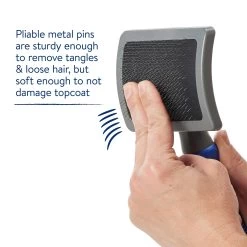 Top Paw® Metal Slicker Pet Brush -Pet Essentials Shop 5295652 alt3