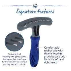 Top Paw® Shedding Pet Rake -Pet Essentials Shop 5295654 alt2