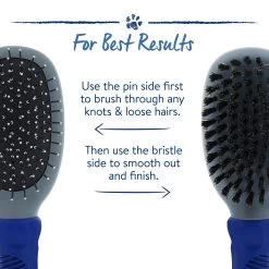 Top Paw® Pin & Bristle Combo Pet Brush -Pet Essentials Shop 5295655 alt3