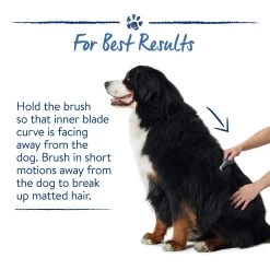 Top Paw® Medium To Long Hair Dematting Pet Rake -Pet Essentials Shop 5295657 alt3