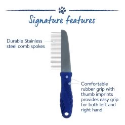 Top Paw® Medium To Long Hair Pet Comb -Pet Essentials Shop 5295659 alt2