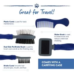 Top Paw® Small Travel Pet Brush Kit 7 Top Paw® Small Travel Pet Brush Kit -Pet Essentials Shop 5295662 alt2