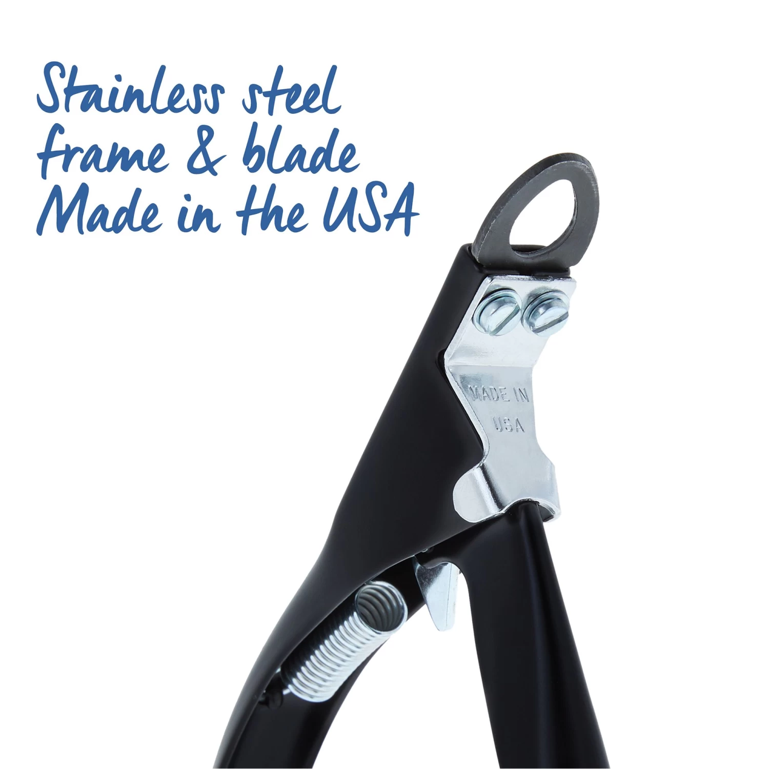 Top Paw® Large Metal Guillotine Pet Nail Clipper 3 Top Paw® Large Metal Guillotine Pet Nail Clipper - Image 3