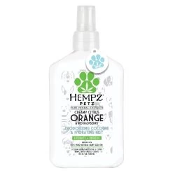 Hempz® Petz Herbal Deodorizing Cologne & Hydrating Mist - Creamy Citrus Orange & Red Raspberry