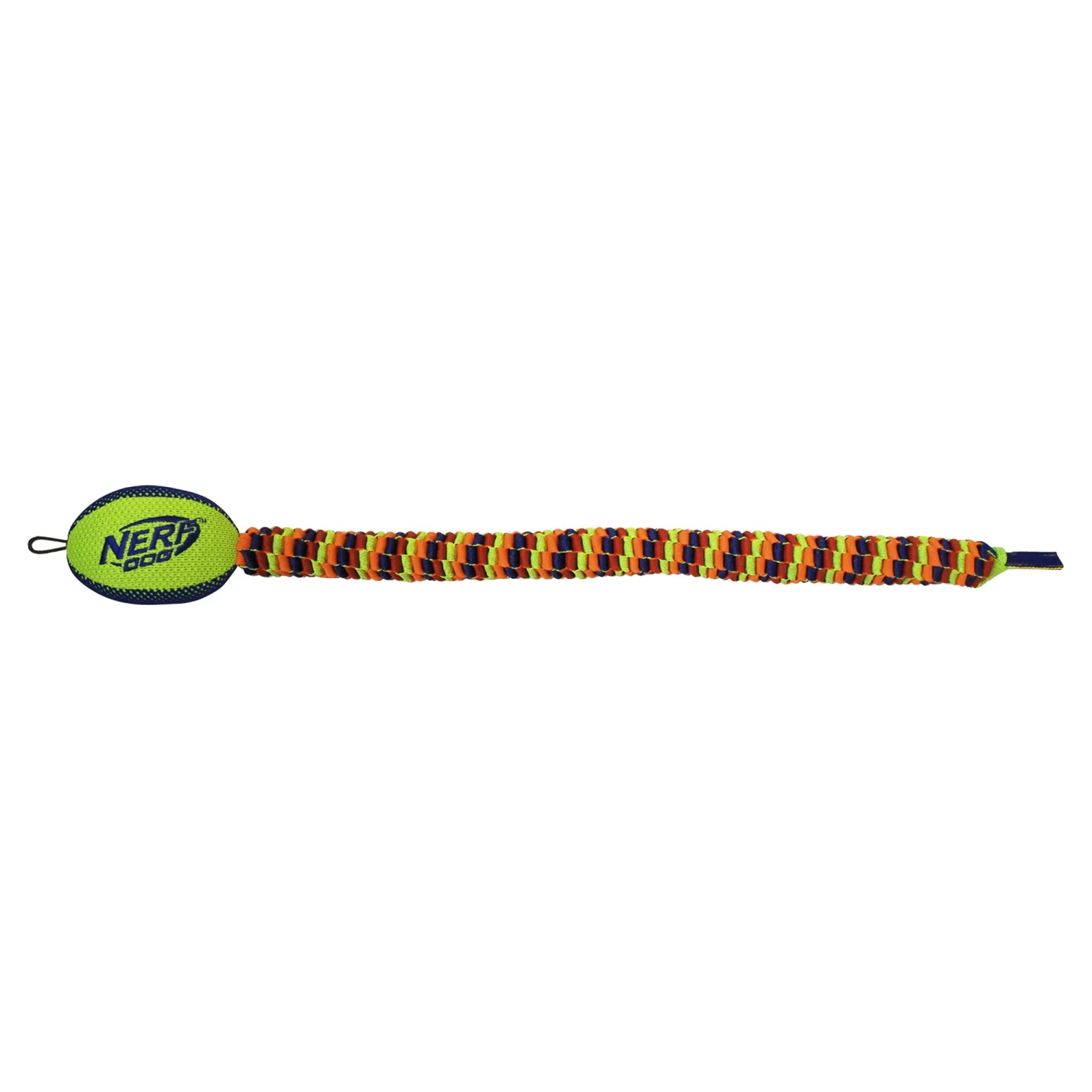 Nerf™ Dog Weave Rainbow Vortex Chain Tug Dog Toy 3 Nerf™ Dog Weave Rainbow Vortex Chain Tug Dog Toy - Image 3