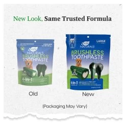 Ark Naturals® Brushless Toothpaste 4-in-1 Large Dog Dental Chews - 40+ Lbs. 9 Ark Naturals® Brushless Toothpaste 4-in-1 Large Dog Dental Chews - 40+ Lbs. -Pet Essentials Shop 5298219 alt2