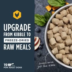 Instinct® Raw Meals Freeze-Dried Adult Dry Dog Food - Grain Free, Chicken -Pet Essentials Shop 5298749 alt3