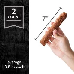 Dentley's® Rawhide-Free 7" Retriever Rolls Dog Chew - Peanut Butter, 2 Count 6 Dentley's® Rawhide-Free 7" Retriever Rolls Dog Chew - Peanut Butter, 2 Count -Pet Essentials Shop 5299405 alt2