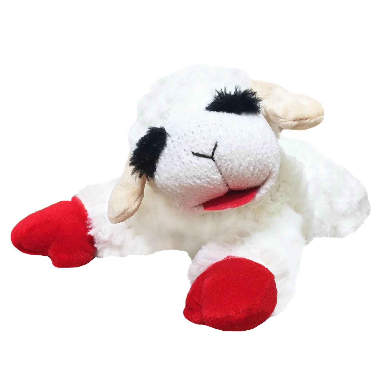 Multipet® Lamb Chop Dog Toy - Squeaker, Plush 1 Multipet® Lamb Chop Dog Toy - Squeaker, Plush