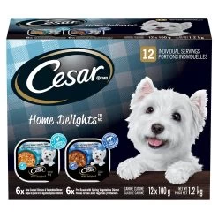 Cesar® Home Delights Variety Pack Dog Food - 12 Pack