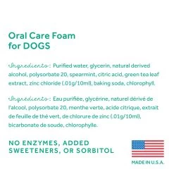 TropiClean Fresh Breath Oral Care Foam For Dogs -Pet Essentials Shop 5299595 alt2