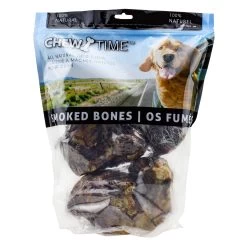 Chew Time&trade; All Natural Dog Chew - Smoked Bones