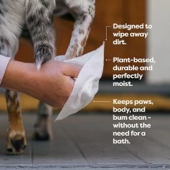 Earth Rated® Dog Grooming Wipes - Compostable & Plant-Based 10 Earth Rated® Dog Grooming Wipes - Compostable & Plant-Based -Pet Essentials Shop 5300582 alt3