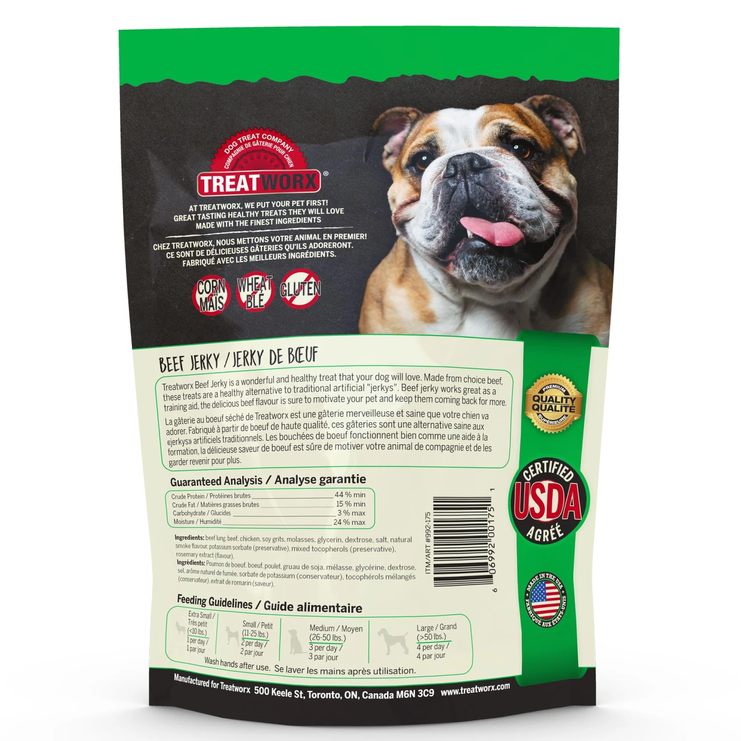 Treatworx Beef Jerky Natural Dog Treat 2 Treatworx Beef Jerky Natural Dog Treat - Image 2