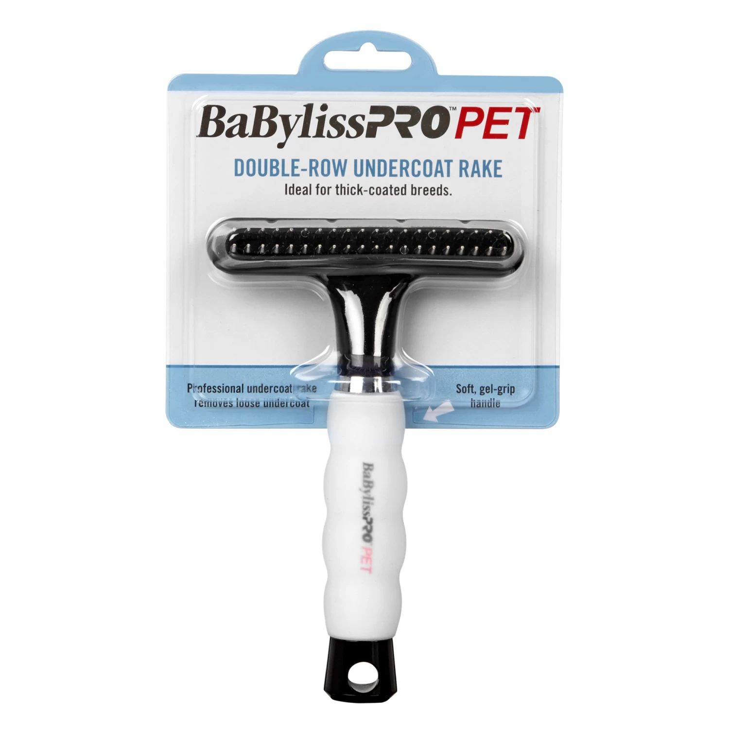 BaBylissPRO™PET Double-Row Undercoat Rake 1 BaBylissPRO™PET Double-Row Undercoat Rake