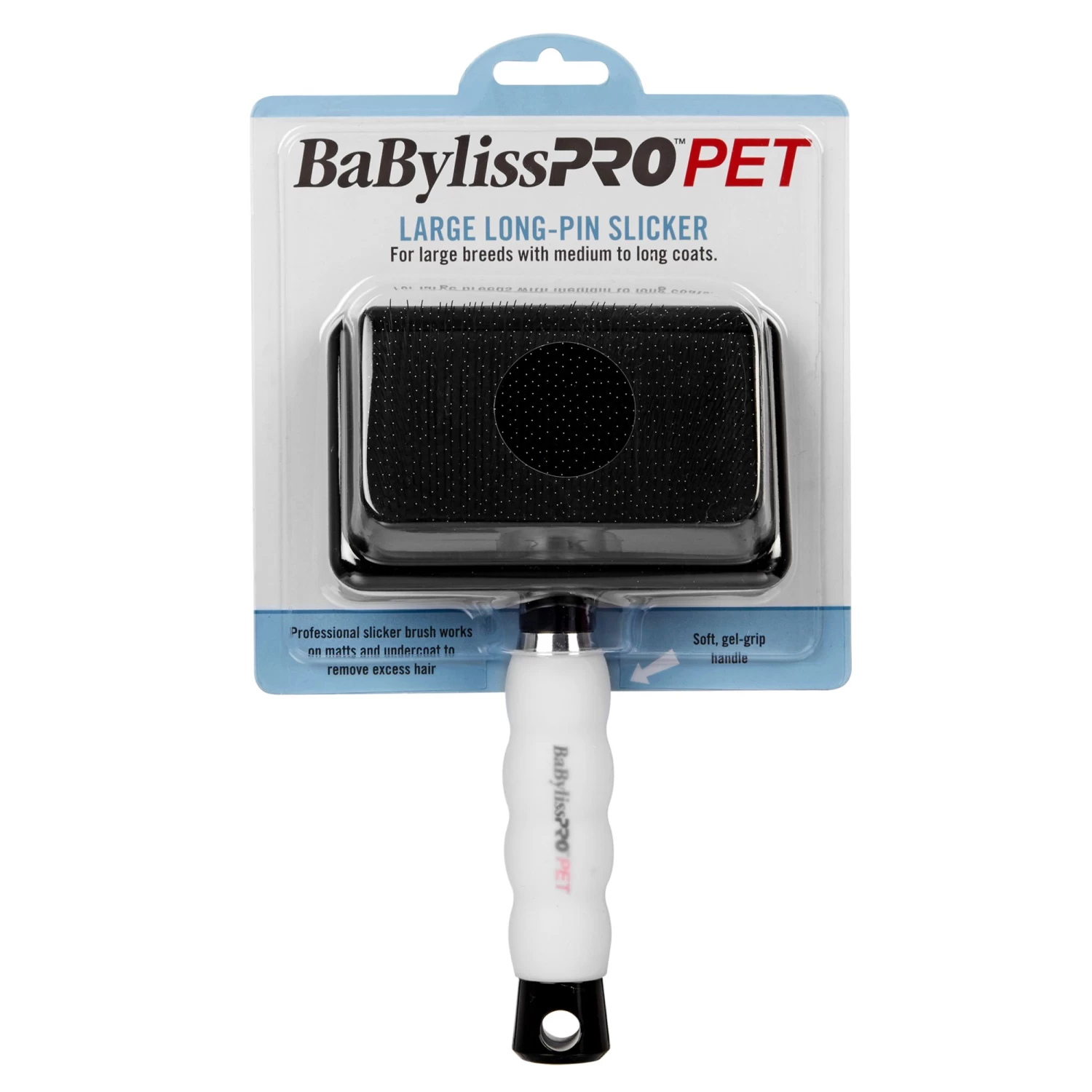 BaBylissPRO™PET Long-Pin Slicker Brush 1 BaBylissPRO™PET Long-Pin Slicker Brush