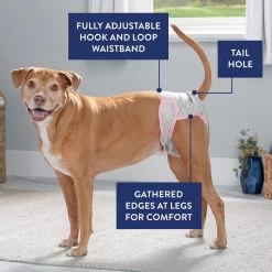 Top Paw® Pink Bow Washable Diaper Cover-Ups 7 Top Paw® Pink Bow Washable Diaper Cover-Ups -Pet Essentials Shop 5303697 alt3