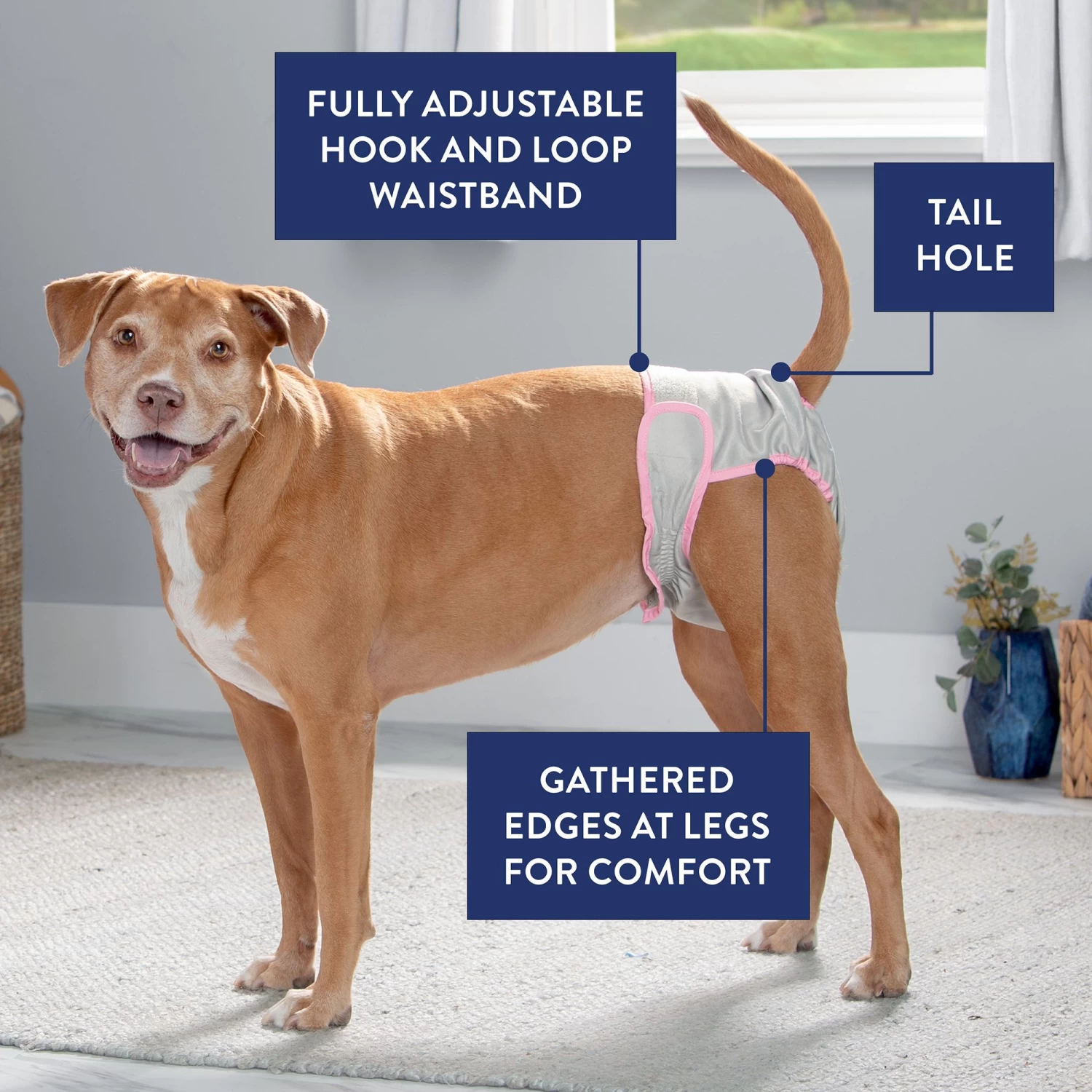 Top Paw® Pink Bow Washable Diaper Cover-Ups 4 Top Paw® Pink Bow Washable Diaper Cover-Ups - Image 4