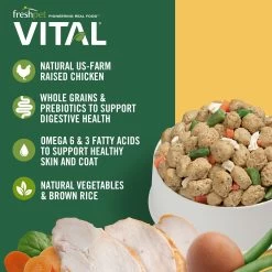 Freshpet Vital Complete Meal All Life Stage Dog Food - Chicken -Pet Essentials Shop 5304546 alt2