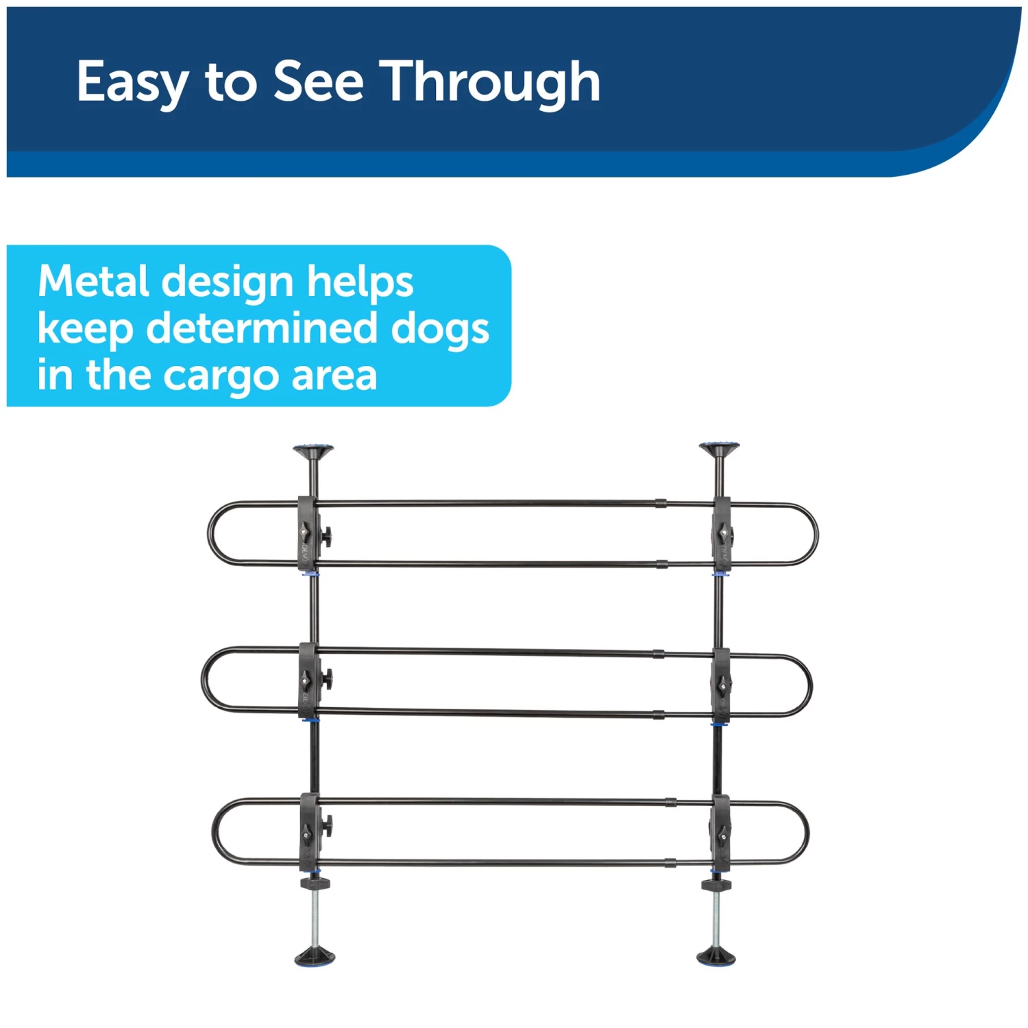 Petsafe Happy Ride Adjustable Metal Dog Barrier 2 Petsafe Happy Ride Adjustable Metal Dog Barrier - Image 2