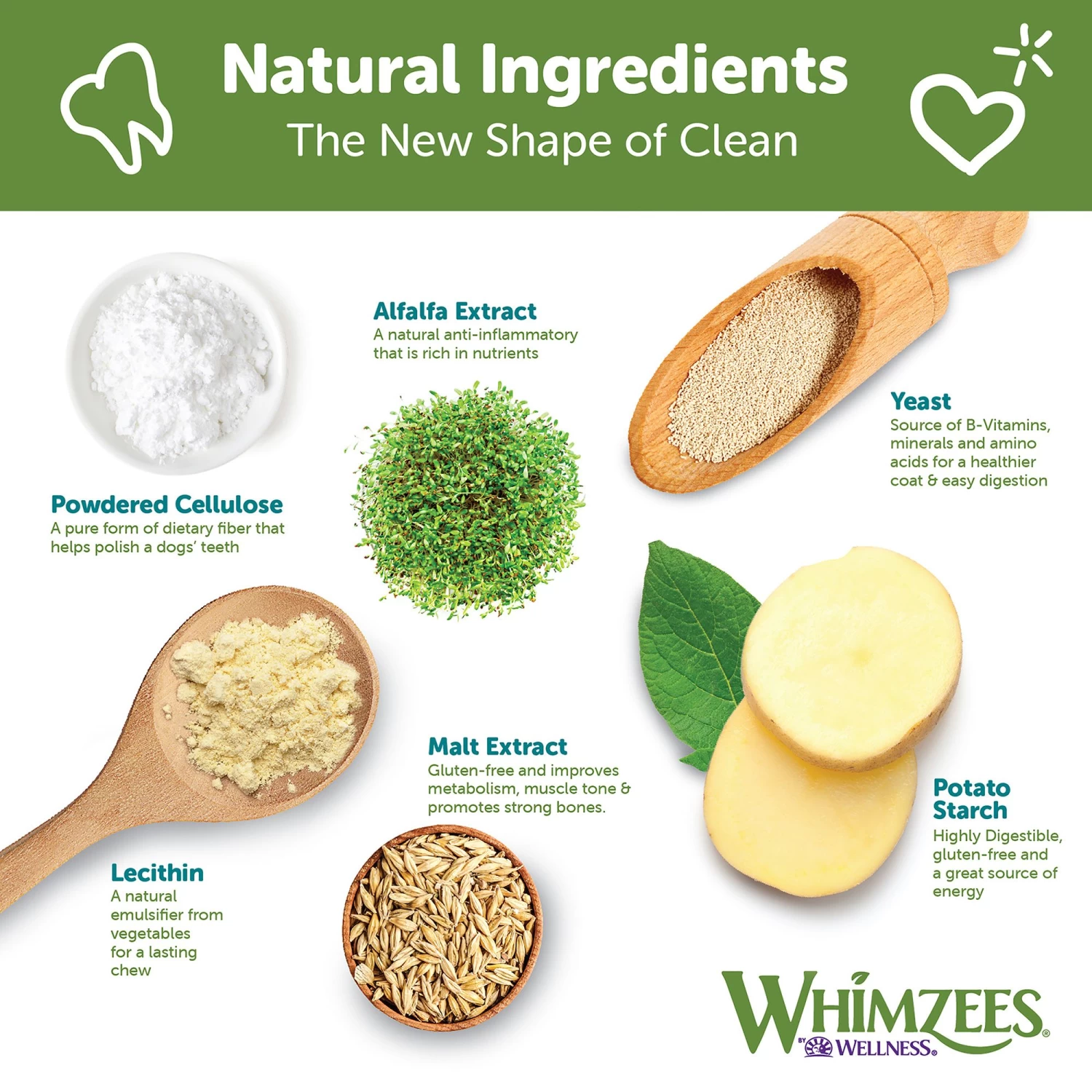 WHIMZEES Variety Value Box Medium Dental Dog Treat - Natural, Grain Free, 44 Count 3 WHIMZEES Variety Value Box Medium Dental Dog Treat - Natural, Grain Free, 44 Count - Image 3