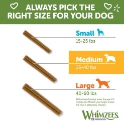 WHIMZEES Variety Value Box Medium Dental Dog Treat - Natural, Grain Free, 44 Count 11 WHIMZEES Variety Value Box Medium Dental Dog Treat - Natural, Grain Free, 44 Count -Pet Essentials Shop 5306141 alt5