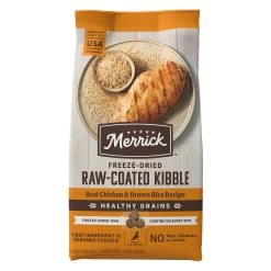 Merrick® Healthy Grains Raw Coated Adult Dry Dog Food - Chicken, Carrageenan Free, Corn Free -Pet Essentials Shop 5306520 alt6
