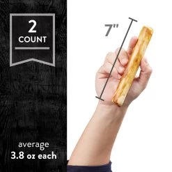 Dentley's® Rawhide-Free 7" Retriever Rolls Dog Chew - Bison, 2 Count 5 Dentley's® Rawhide-Free 7" Retriever Rolls Dog Chew - Bison, 2 Count -Pet Essentials Shop 5307064 alt2