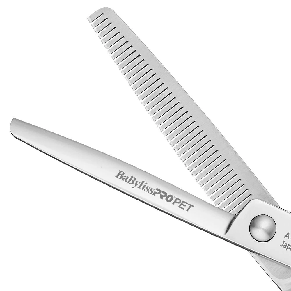 BaBylissPRO PET 6" 40-Tooth Thinning Shears 3 BaBylissPRO PET 6" 40-Tooth Thinning Shears - Image 3