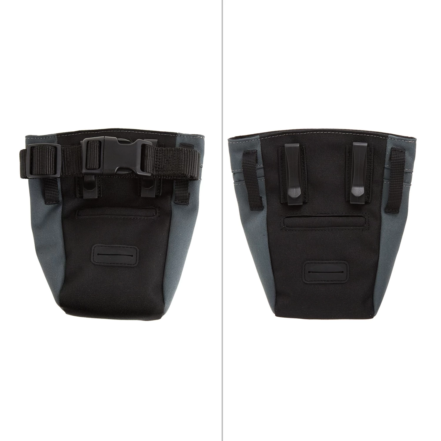 Top Paw® Black & Grey Treat Pouch 2 Top Paw® Black & Grey Treat Pouch - Image 2