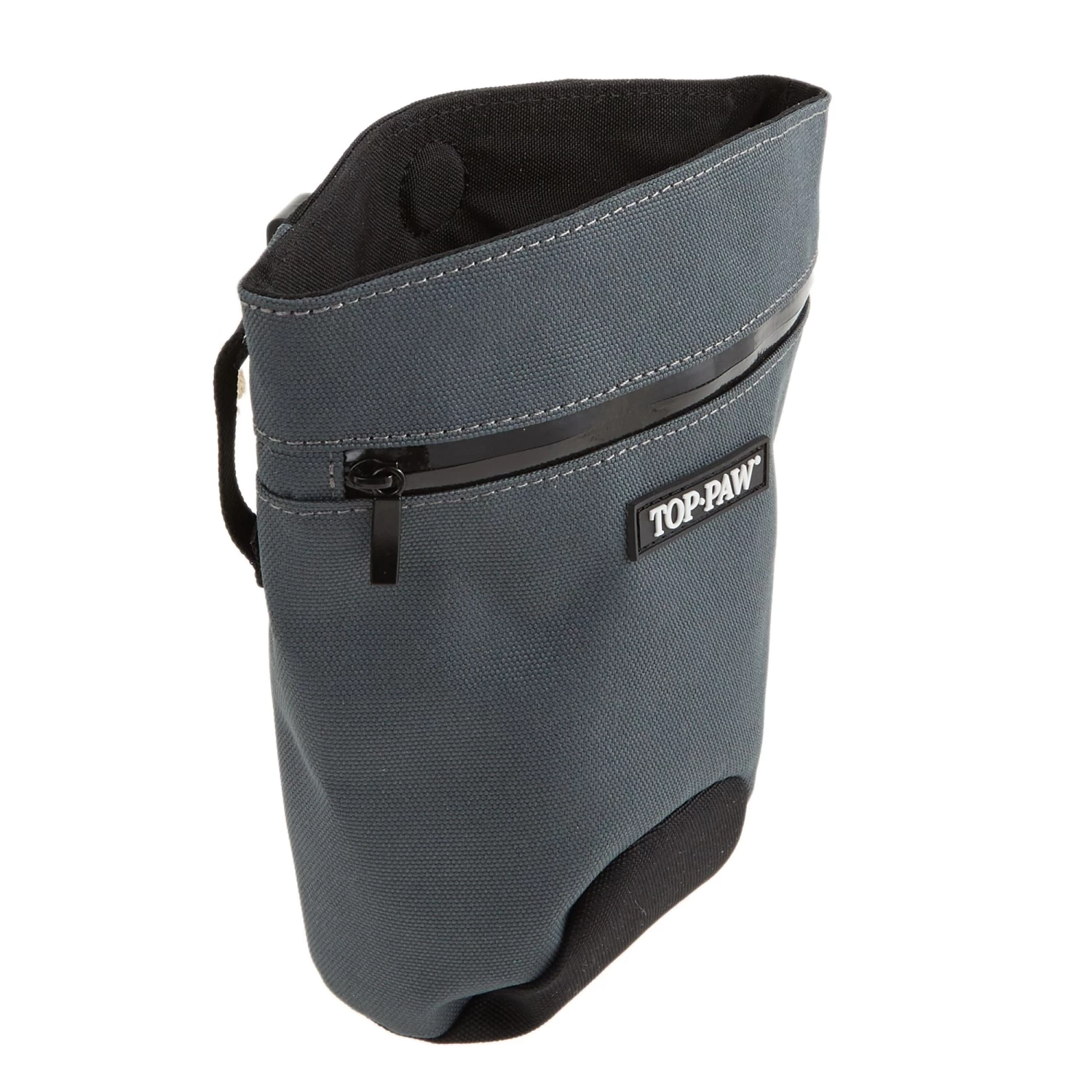 Top Paw® Black & Grey Treat Pouch 4 Top Paw® Black & Grey Treat Pouch - Image 4