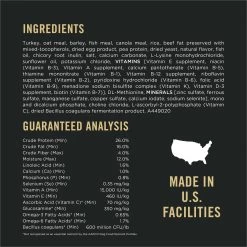 Purina Pro Plan Specialized Adult Dry Dog Food - Sensitive Skin & Stomach, Turkey & Oatmeal -Pet Essentials Shop 5308374 alt4