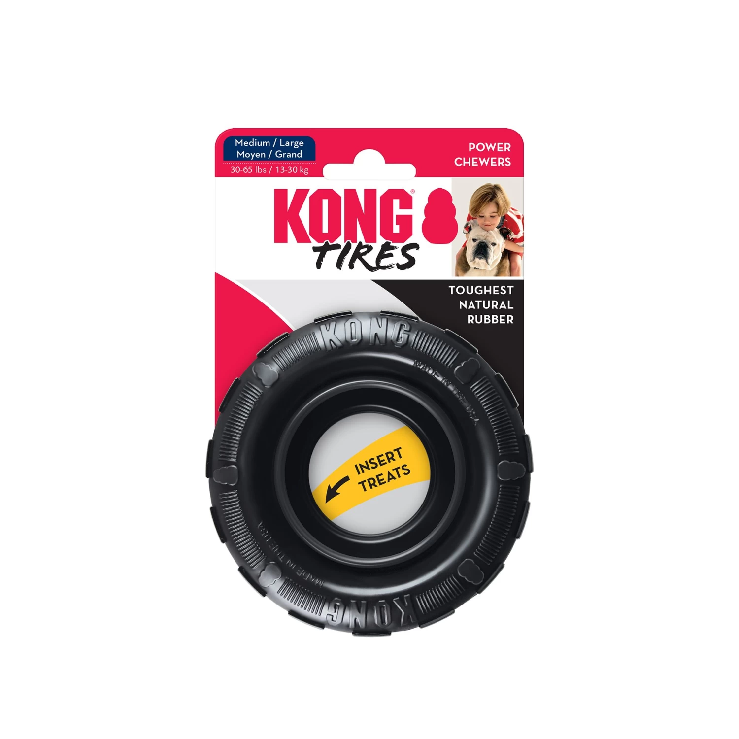KONG® Tires Durable Dog Toy 3 KONG® Tires Durable Dog Toy - Image 3