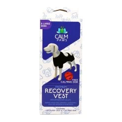 Calm Paws Premium Recovery Vest And Calming Disk For Dogs