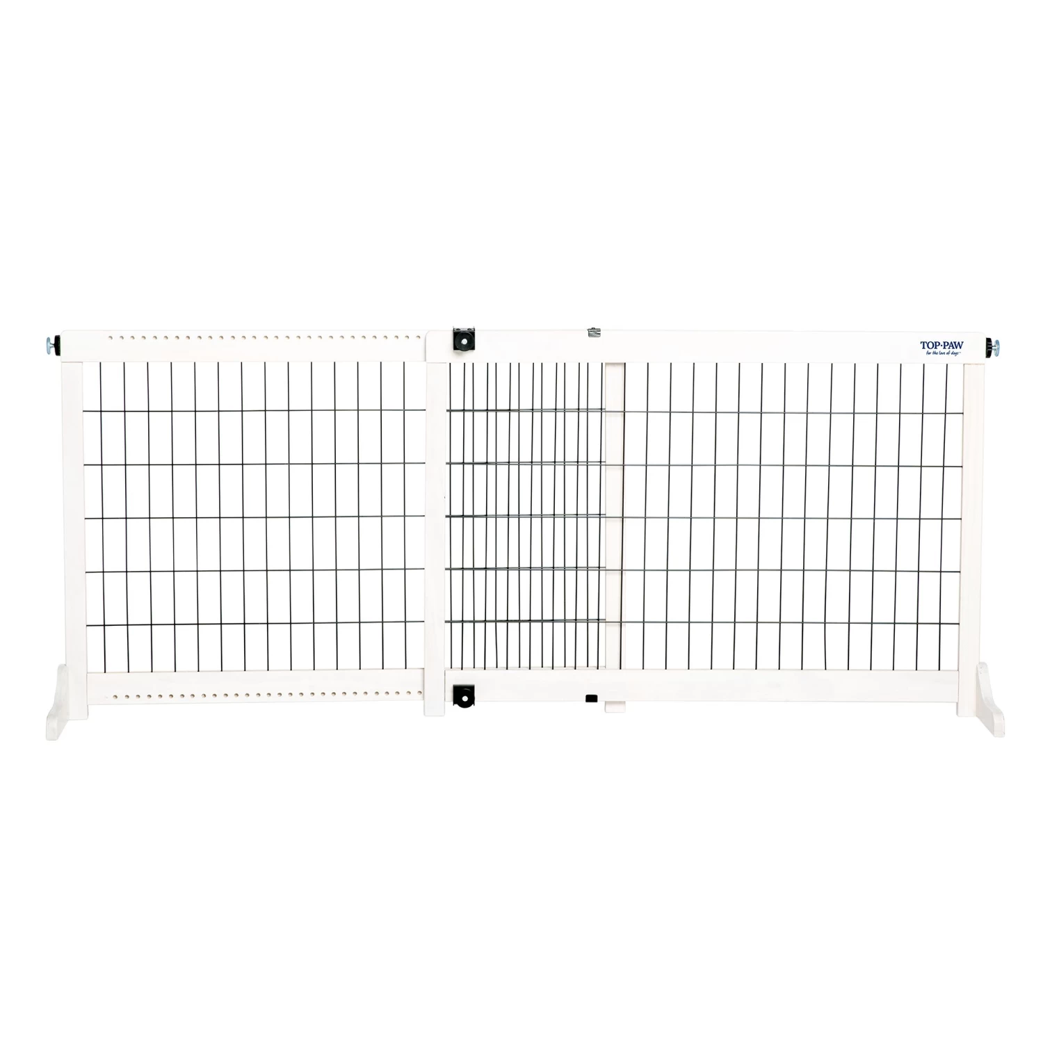 Top Paw Free-Standing High Adjustable Pet Gate 1 Top Paw Free-Standing High Adjustable Pet Gate