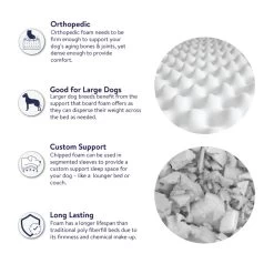 Top Paw® Orthopedic Cuddler Striped Dog Bed 8 Top Paw® Orthopedic Cuddler Striped Dog Bed -Pet Essentials Shop 5310222 alt3