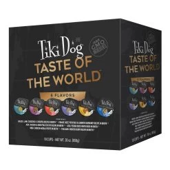 Tiki Dog® Taste Of World All Life Stage Wet Dog Food - Variety Pack, 10 Count