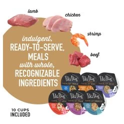 Tiki Dog® Taste Of World All Life Stage Wet Dog Food - Variety Pack, 10 Count -Pet Essentials Shop 5310254 alt2