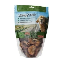 Chew Time Dehydrated Dog Treats - Apple, Vegan