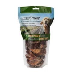 Chew Time Dehydrated Dog Treats - Sweet Potato, Vegan