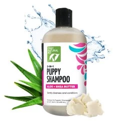 Only Natural Pet® 2-in-1 Puppy Shampoo - Cleanse Condition - Aloe + Shea Butter - 16.9 Fl Oz