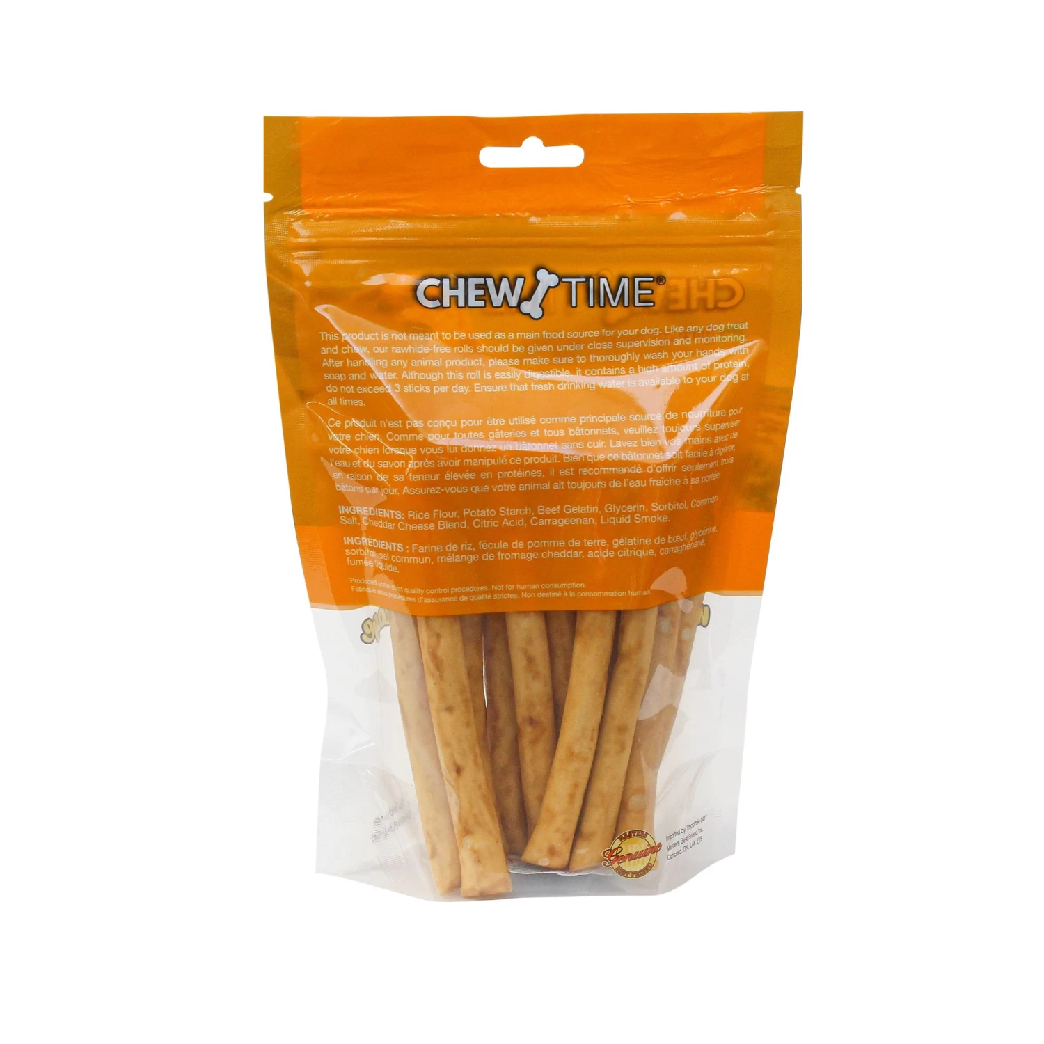 Chew Time Cheese Sticks Dog Treats - Hide-Free 2 Chew Time Cheese Sticks Dog Treats - Hide-Free - Image 2
