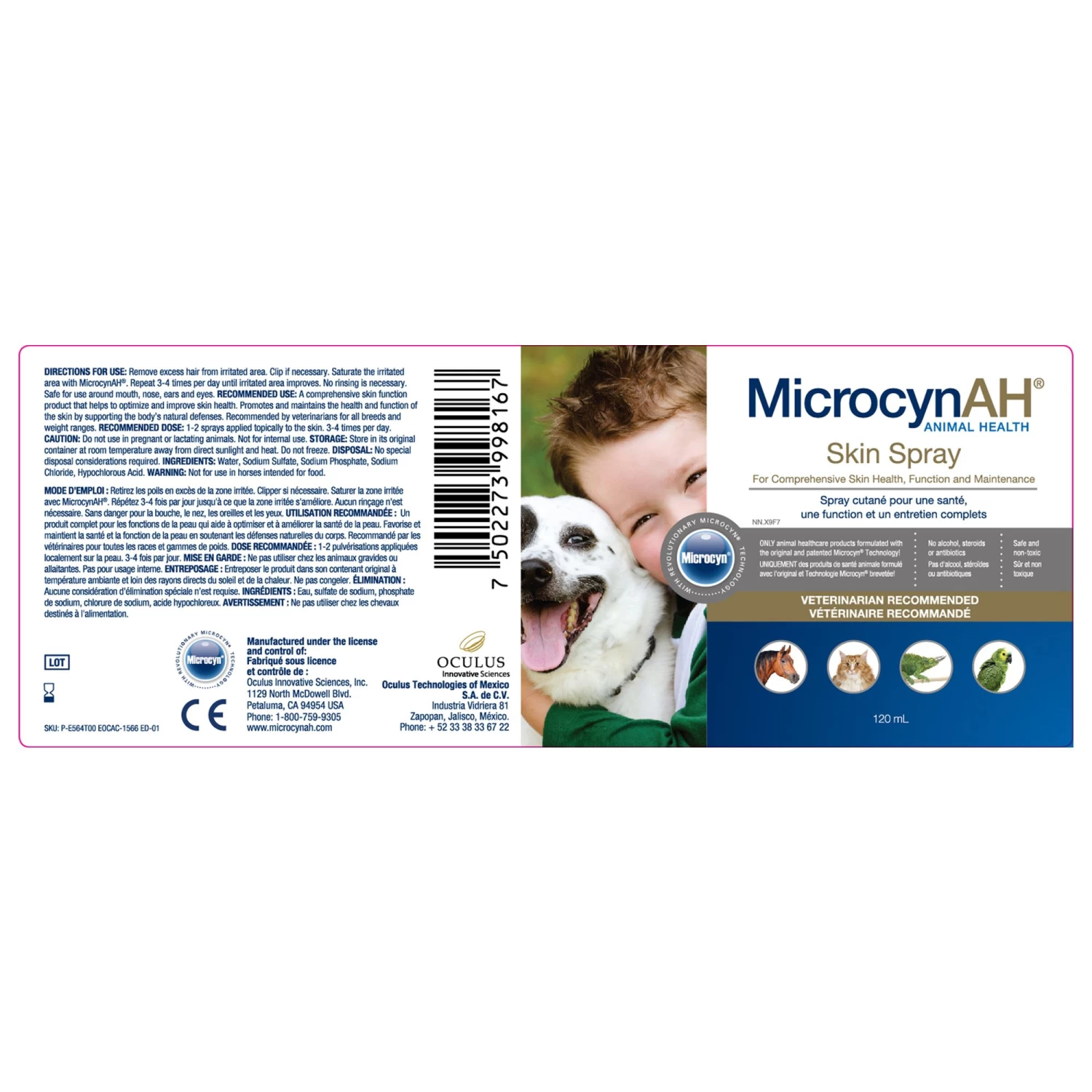 Microcyn Skin Spray 2 Microcyn Skin Spray - Image 2