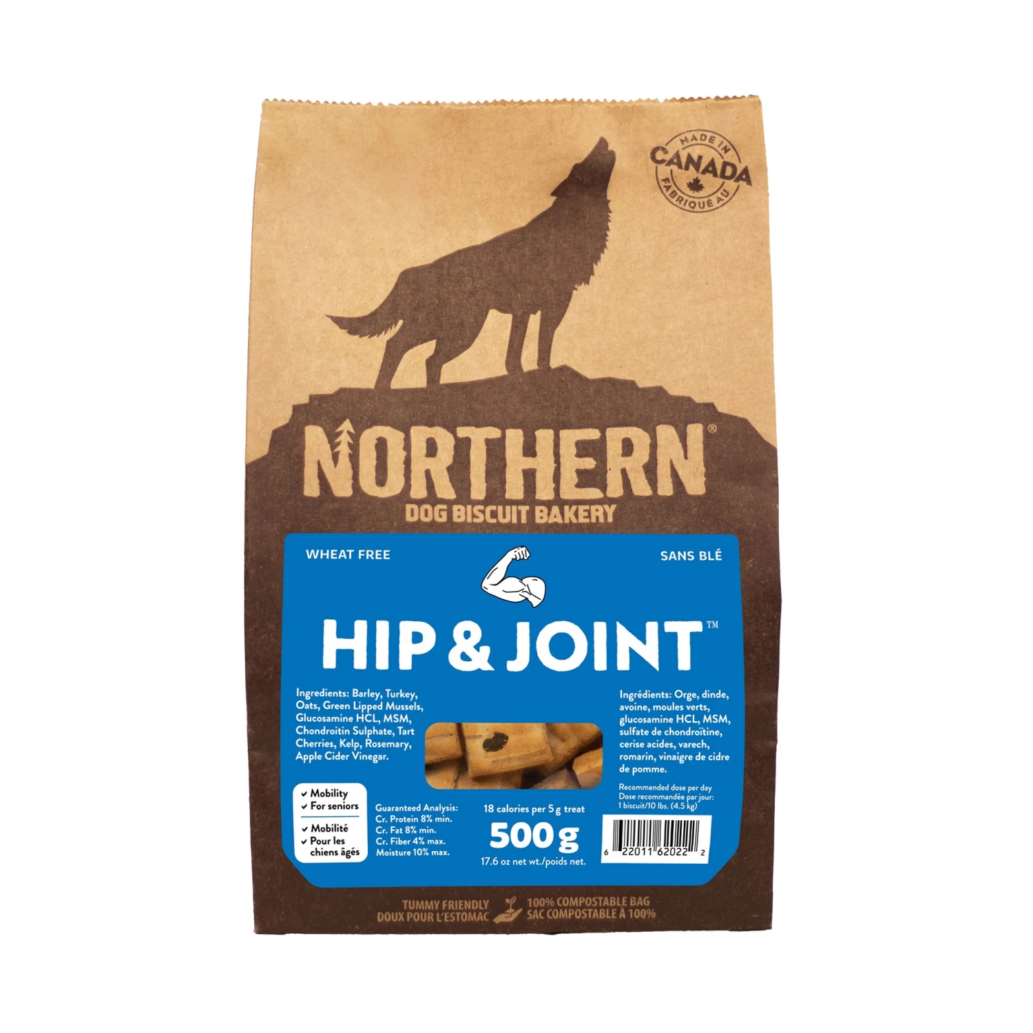 Northern Hip & Joint Biscuits Dog Treat - Turkey 1 Northern Hip & Joint Biscuits Dog Treat - Turkey