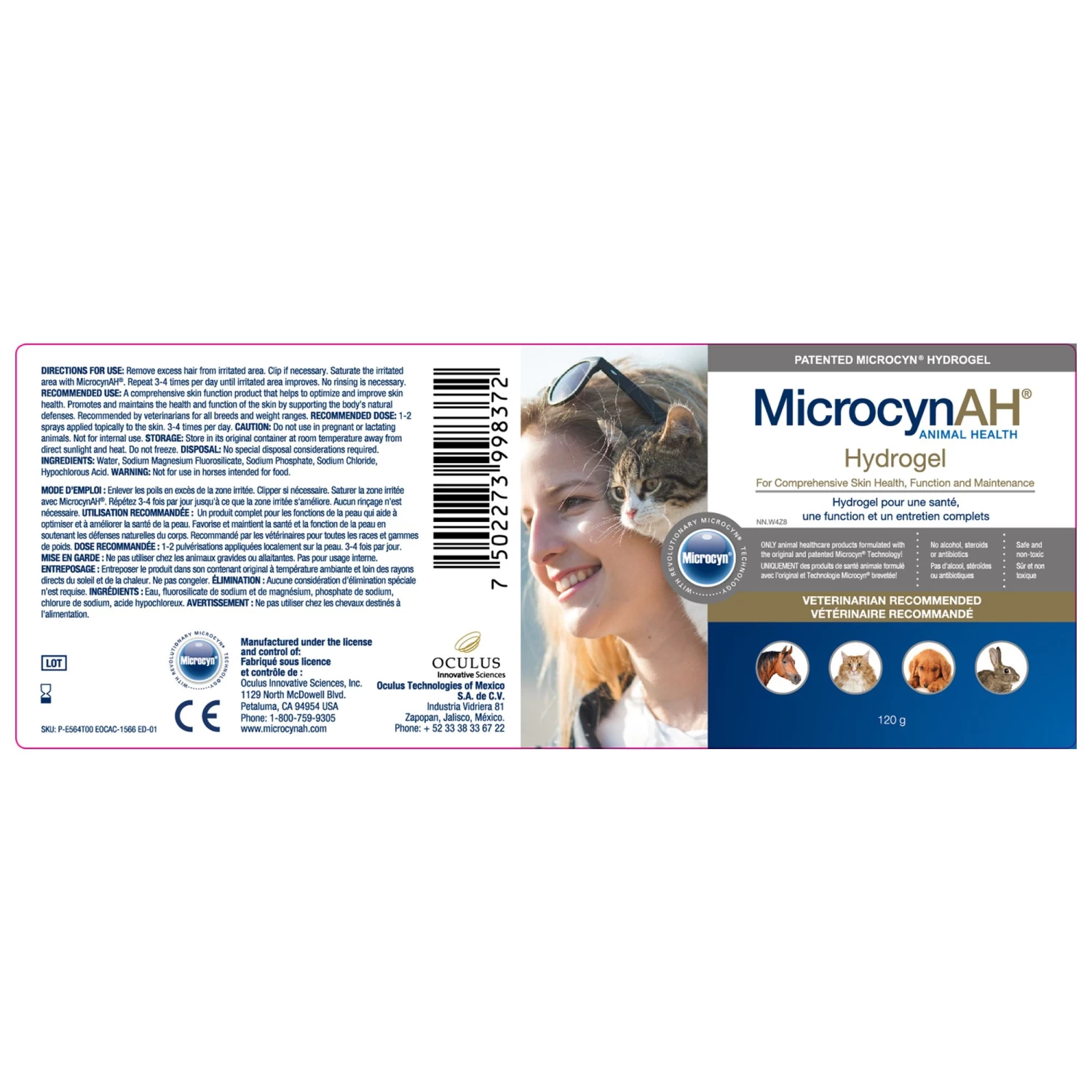 Microcyn Skin & Coat Care Hydrogel 2 Microcyn Skin & Coat Care Hydrogel - Image 2